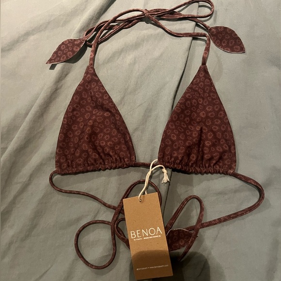 Benoa Swim Mariko top in Coral - Picture 1 of 2